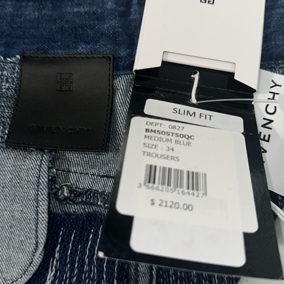 GIVENCHY Jeans. Brand New. Never Worn. - Picture 12 of 12